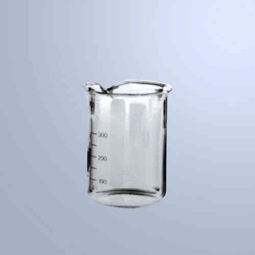 Becherglas Borosilikatglas niedere Form