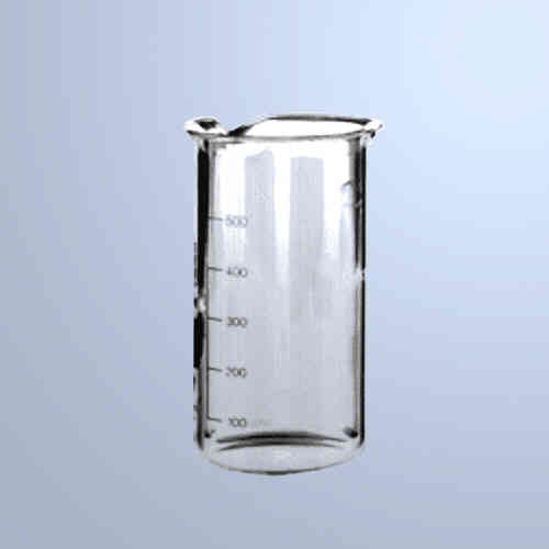 Becherglas Borosilikatglas hohe Form